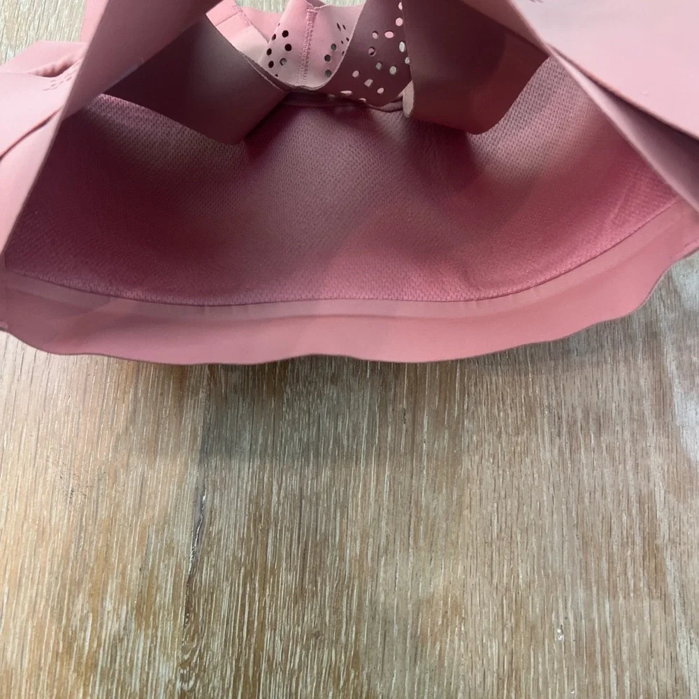 Victoria's Secret Victoria Sport bra 32C Angel Max Pink Peach‎ Racer back padded